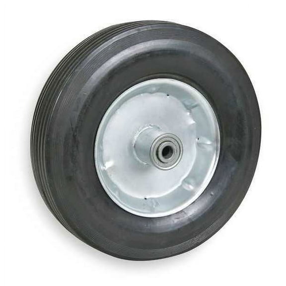 Manufacturer Varies Solid Rubber Wheel,10 in.,300 lb. 1NWZ2