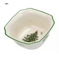 thumbnail image 2 of Spode Christmas Tree 5.5-Inch Square Porcelain Bowl - Serving Bowl For Candies Nuts Desserts And Small Floral Arrangements - Festive Holiday Tableware Dishwasher And Microwave Safe, 2 of 4
