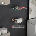 thumbnail image 3 of Double Towel Bar Matte Stainless Steel Bath Towel Rack for Bathroom Towel Holder Wall Mount Total Length TBLPB, 3 of 9