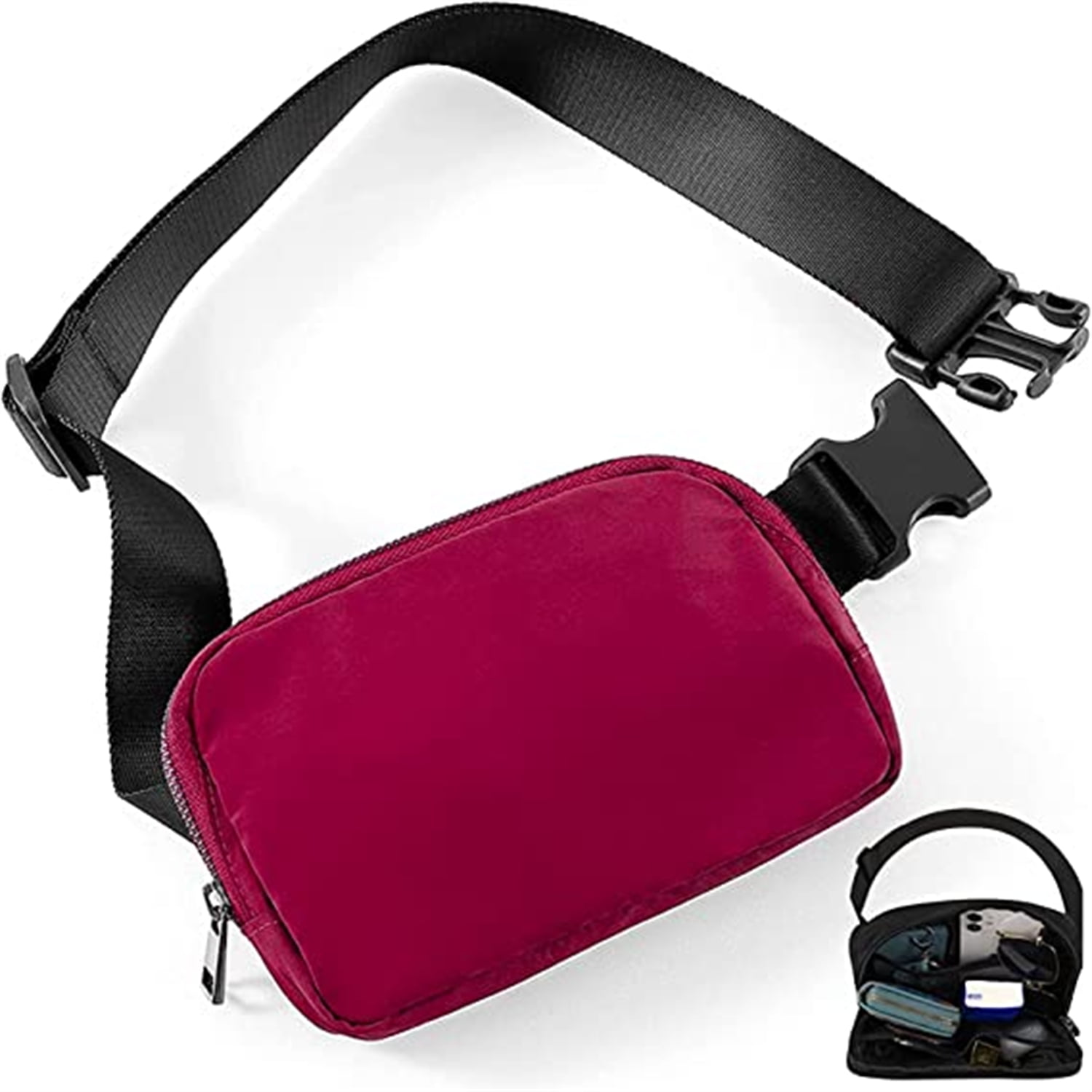Cute Fanny Pack Waterproof Chest Bag Purse Women Belt Bag Waist Bag Unisex  Female Hip Bag