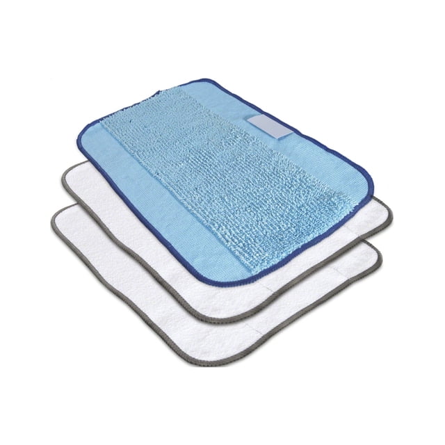 Paquete de 3 Paños Lavables Mixtos para Braava 380t iRobot Braava 380t