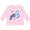 AD-Pink, variant on Inktastic Cute Narwhal 3rd Birthday Boys or Girls Long Sleeve Toddler T-Shirt