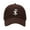 Brwon, variant on Baseball Cap Embroidered Hat for Chi Rho Men's Adjustable Cotton Unisex Embroidery Baseball Caps