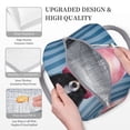 thumbnail image 3 of Balery Dog in Hairdresser Bolsa de Almuerzo para Mujeres, Caja de Almuerzo, Bolsa de Almuerzo Pequeña Impermeable, Tote de Almuerzo Reutilizable con Gran Capacidad, 3 of 6