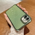 thumbnail image 3 of Compatible with iPhone 11 Glitter Plating Case, Luxury Bling Sparkly Shiny Clear Case for iPhone 11 6.1" Camera Protection Soft TPU Shockproof Back Cover for Women Girl- Light Green, 3 of 6