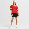 thumbnail image 3 of Women's Fanatics Red Kansas City Chiefs Redzone Curl Route T-Shirt, 3 of 5