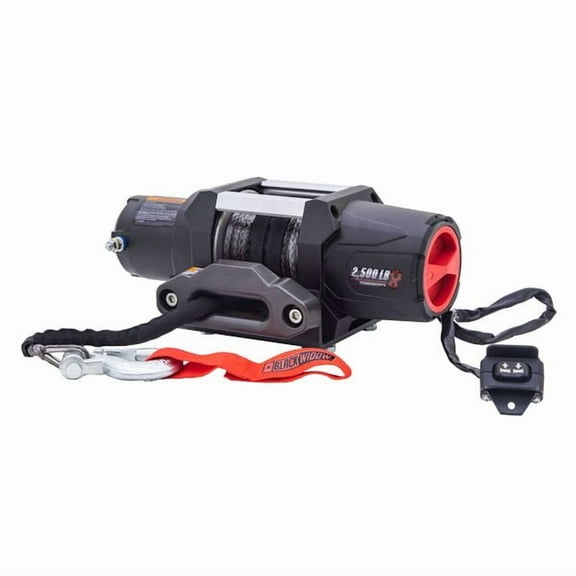 Black Widow Electric ATV/UTV Winch - 2,500 lb. Capacity