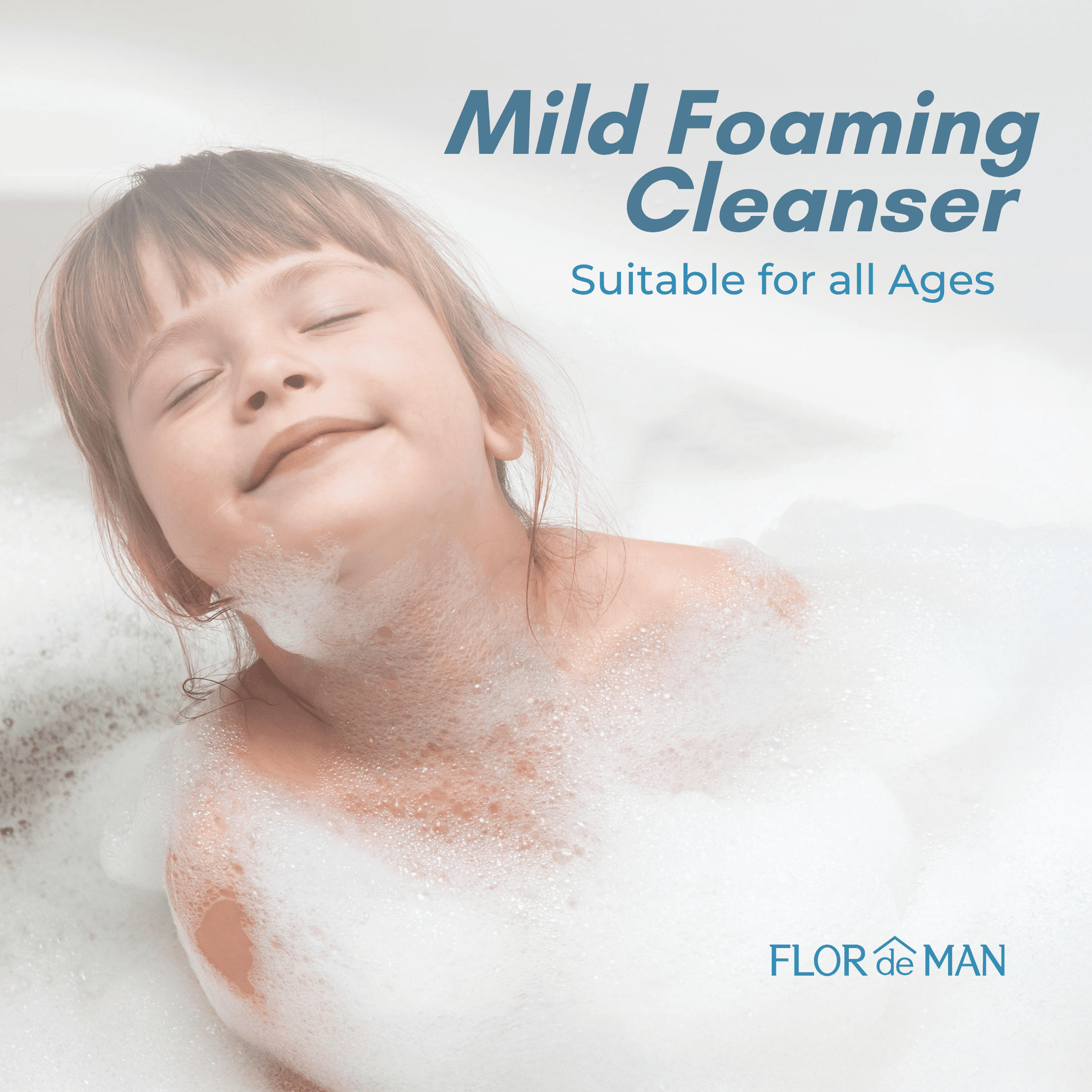 Flor de Man Fresh Milk Body Wash with Milk Protein, Coconut Oil & Manuka Honey – Nourishing, Moisturizing Daily Cleanser for All Ages
