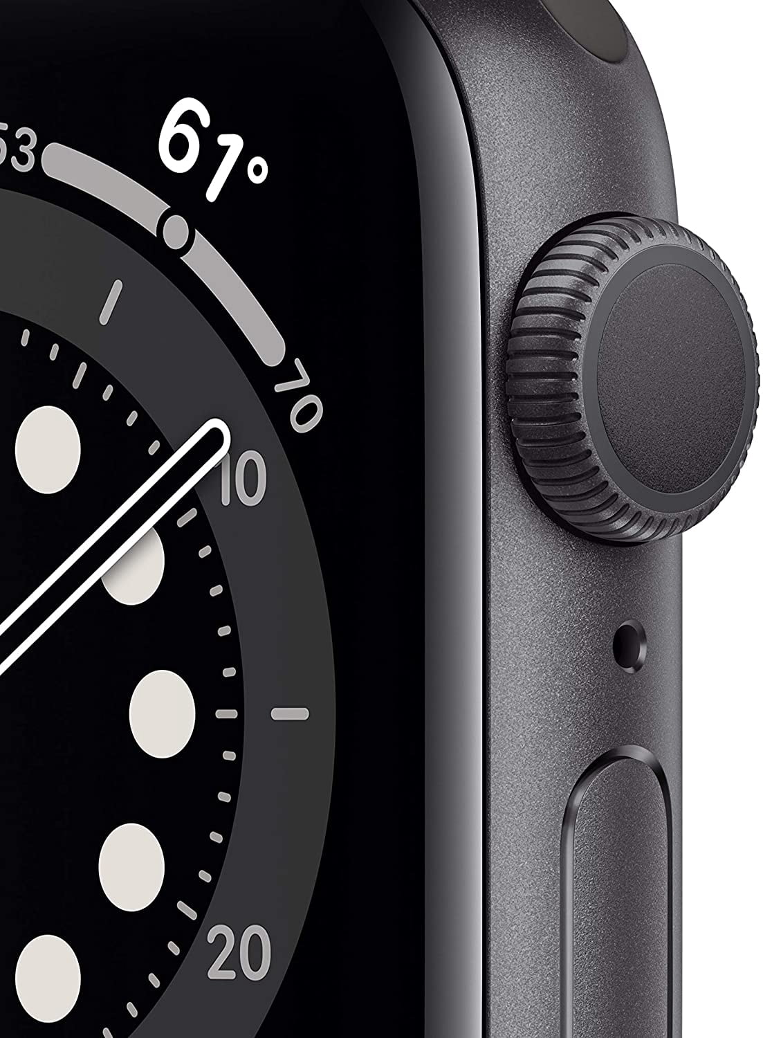 Apple Watch Series 6 (GPS + LTE) - 40MM Space Black Titanium Case Black Sport Band