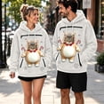 thumbnail image 2 of Afdoent Pet Carrier Hoodie Women Men Christmas Sweatshirt with Front Pocket Carry Pouch for Small Dogs and Cats Funny Holiday Graphic Hooded Sweatshirt, 2 of 5