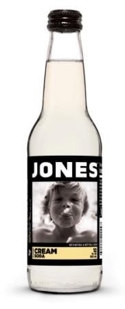 Jones Soda Cream Soda Pop, 12 Fl Oz, 4 Pack Bottles