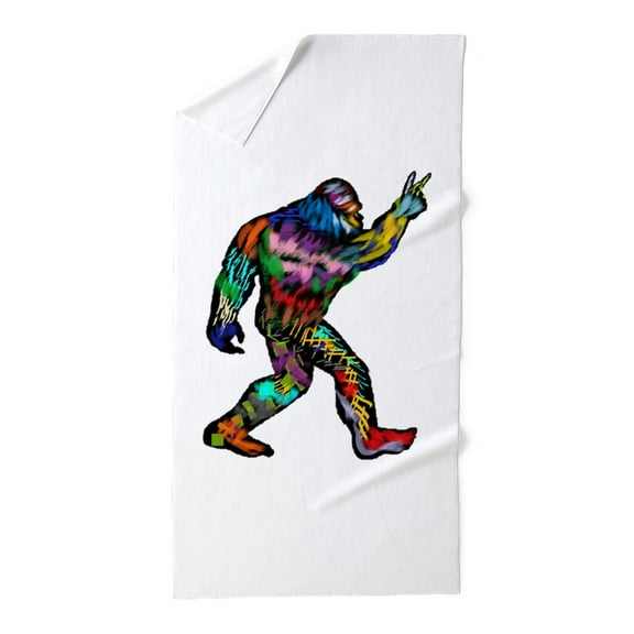 CafePress - PEACE UP - Large Beach Towel, Soft 30"x60" Towel with Unique Design