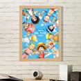 thumbnail image 3 of Pósteres de anime de One Piece para decoración de pared, decoración del hogar de Luffy con envío gratuito, pinturas grandes, póster de decoración moderna para sala de estar, 3 of 5