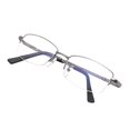thumbnail image 4 of Gafas con media montura metálica SANHOOPOLO que bloquean la luz azul, 4 of 9
