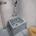 thumbnail image 2 of Durasteel Stainless Steel Floor Mount Mop Sink SE2424FM, 2 of 6