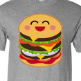 thumbnail image 4 of Inktastic Hamburger Kawaii T-Shirt, 4 of 5