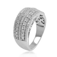 thumbnail image 2 of 1/10 CTTW STERLING SILVER DIAMOND RING US9, 2 of 2