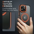 thumbnail image 3 of GAOBAO Magnetic for iPhone 15 Pro Max Case, Compatible with MagSafe, Screen & Camera Protection, Translucent Matte Shockproof Protective Cover, 3 of 7