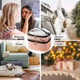 thumbnail image 5 of LANFENG Makeup Bag Double Layer Travel Makeup Bag Organizer Large Water-Resistant Cosmetic Bag Clear Top  Case Travel Accessories for Women, 5 of 5