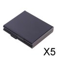 thumbnail image 1 of Runquan 5-6pack Pocket Carrying Box Cigar Case Holder for 20pcs s 5 Pcs, 1 of 8