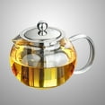 thumbnail image 3 of Théière en Verre Résistante à la Chaleur de 1300 ml pour Cuisinière à Induction, Théière en Verre Résistante à la Chaleur avec Passoire en Acier Inoxydable 304, 3 of 8