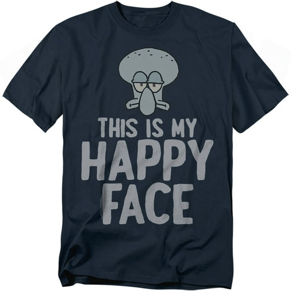 Spongebob T-Shirt Happy Face Unisex Graphic Tee for Men & Women