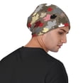 thumbnail image 4 of Naloa Maple colorful Soft Beanie Hat, Knit Beanie Daily Beanie in Fine Knit for Women Men Winter Travel, Outdoor, 4 of 7