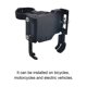 thumbnail image 2 of Aluminio Para Teléfonos De Bicicleta Soporte Giratorio Para Teléfonos De Bicicleta Soporte De Bicicleta Ajustable Soporte De Teléfono De Bicicleta Estable Soporte De Manillar De Ciclismo Yuarrent OD010039-01, 2 of 7
