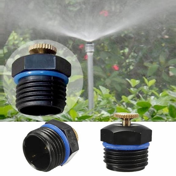 Meiiso 4-Point Plastic Centrifugal Desktop Garden Sprinkler Head Adjustable
