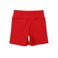 thumbnail image 6 of Girls Athletic Shorts Kids High Waisted Running Yoga Dance Biker Shorts Comfy Gymnastics Shorts  for Kids Teen, 6 of 9