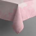 thumbnail image 4 of Pink Floral and Petal Pattern Rectangle Tablecloth 60"x102",Waterproof Polyester Rectangle Table Cloth, Wipeable Spillproof Polyester Tablecloth for Dining, Camping, Indoor and Outdoor, 4 of 6
