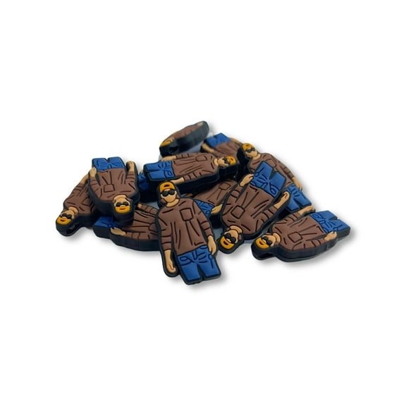 Country Singer Silicone Focal Bead 12pk 1.33x0.7 Morgan Freshie Hangers Bulk for Pens DIY Keychains Making Music Lyrics You Proof