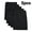Black, variant on 5 Pcs Korean Italy Asian Exfoliating Bath Washcloth Body Scrub Shower Soft Towels