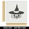 thumbnail image 2 of Jack-O'-Lantern with Witch Hat Halloween Pumpkin DIY Cookie Wall Craft Stencil - 11.5 Inch, 2 of 5