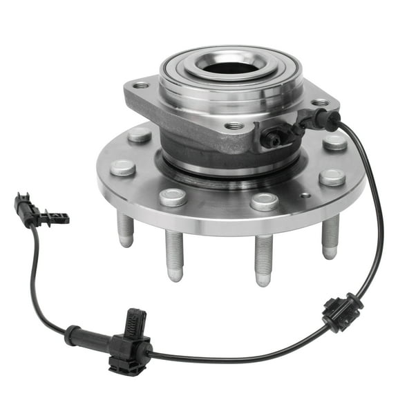Detroit Axle - 4WD Front Wheel Bearing Hub for 11-19 Silverado Sierra 2500 3500 HD Chevy GMC Wheel Bearing and Hub Assembly 2012 2013 2014 2015 2016 2017 2018 Replacement
