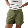 thumbnail image 2 of Bermuda Shorts for Women Summer Cargo Shorts Mid Rise Mini Length with Pockets and Belt Loops Hiking Travel Clothes, S, 2 of 6