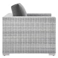 thumbnail image 2 of Modway Fauteuil de Mobilier de Patio Extérieur Convene en Gris Pâle Charbon, 2 of 8