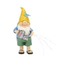 thumbnail image 1 of Estatua de gnomo de jardín, figura de gnomo, regalo de inauguración de la casa, decoración, gnomo creativo y divertido Estatua del niño, 1 of 9