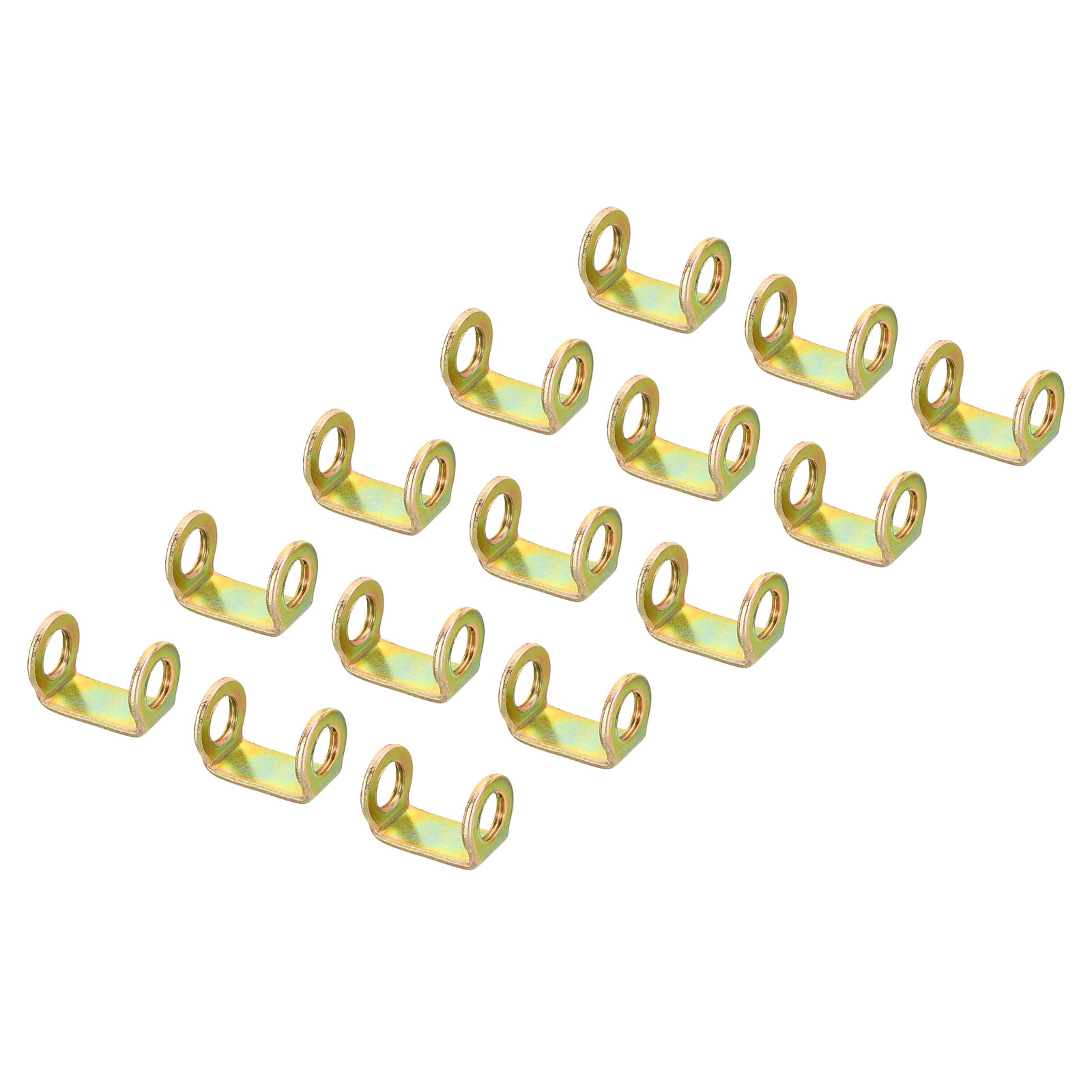 Uxcell M10x1mm Round Coupling Nut 25mm Threaded Tube Pipe Connector