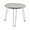 Grey, variant on Luzkey Folded Round Table Trendy Tatami Side Table for Picnic Travel Outdoor Sports White
