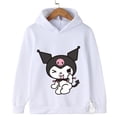 thumbnail image 4 of Sudadera con capucha Kawaii Kuromi para niñas, sudaderas de manga larga para niños, primavera y otoño, sudaderas con capucha informales con dibujos animados de Sanrio para niños, 4 of 5