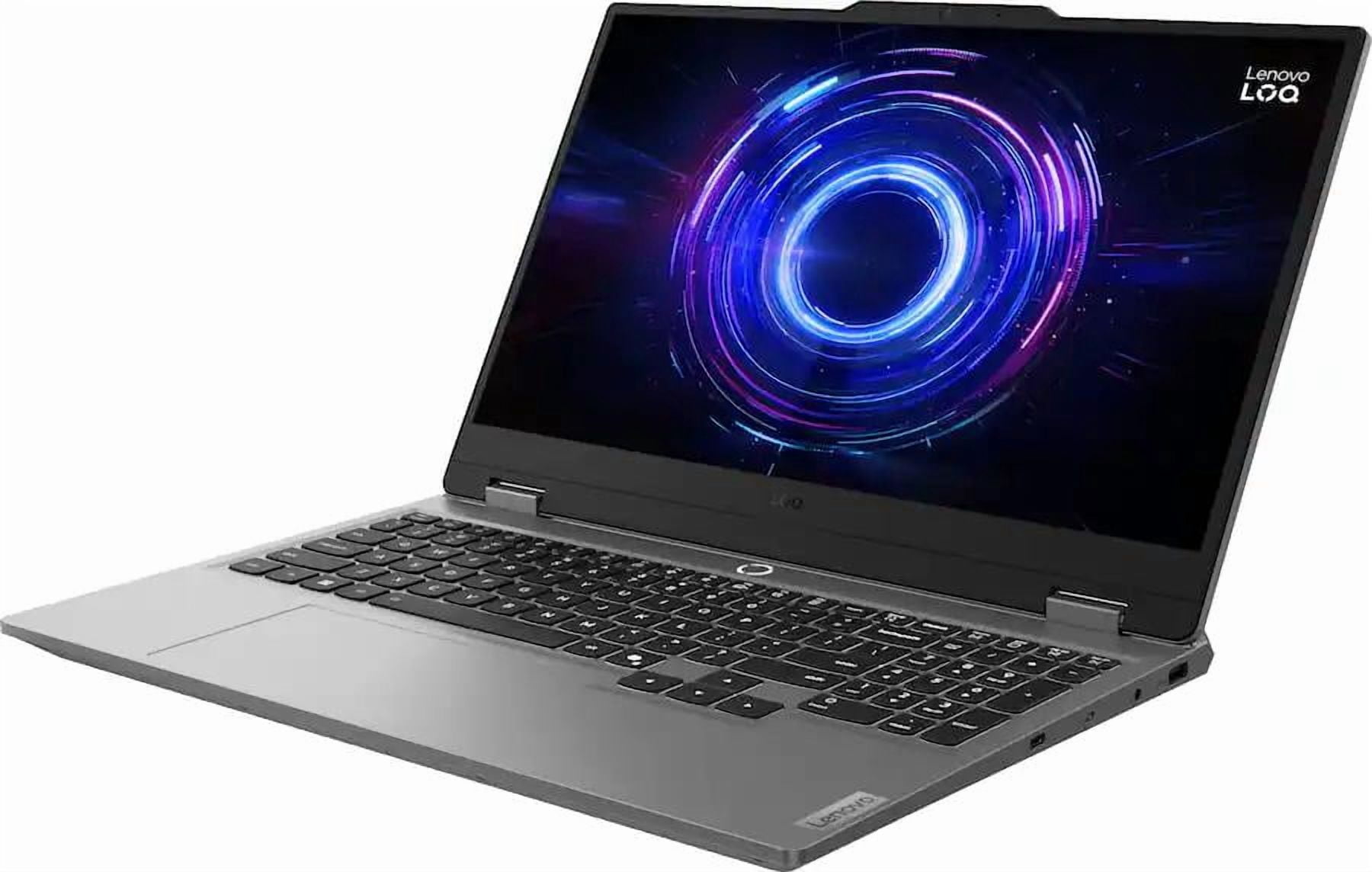 Lenovo - LOQ 15.6" Full HD Gaming Laptop - Intel Core i5-13450HX - 16GB Memory - NVIDIA GeForce RTX 5050 - 512GB SSD - Luna Grey