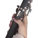 thumbnail image 3 of 5 uds (negro) reposapiés estándar para clarinete, clarinete Oboe reposapiés para clarinete, reposamanos accesorios para reposapiés dedo gl, 3 of 4