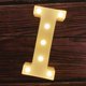 thumbnail image 1 of Luces LED de marquesina con letras, 26 letras del alfabeto iluminadas, letrero con números y letras para bodas, fiestas de cumpleaños, lámpara navideña a pilas, luz nocturna, decoración para el hogar, 1 of 5