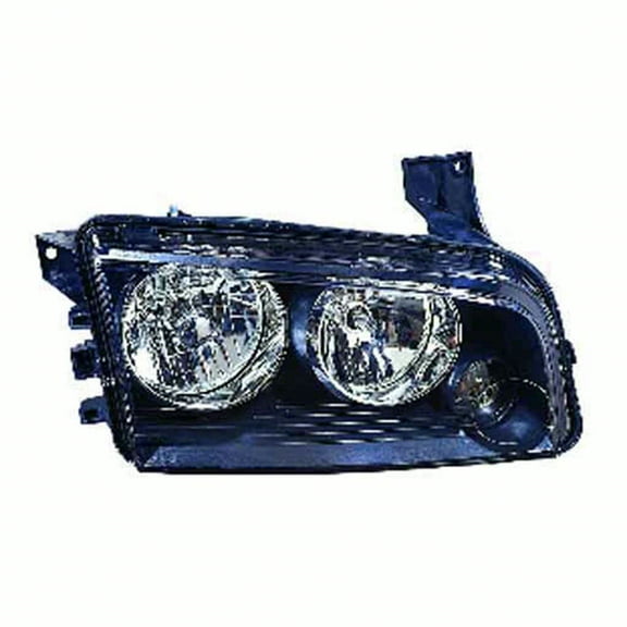 KAI New Economy Replacement Passenger Side Headlight Assembly, Fits 2006-2007 Dodge Charger