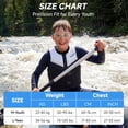 thumbnail image 5 of Gogokids Kids Swim Vest Youth Life Jacket,Lightweight Soft 3D Flotation Buoyancy Vest with Adjustable Straps,Fit for Teens Boys Girls 50-125 lbs,for Boating Kayaking Fishing Swimming, 5 of 10