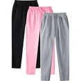 thumbnail image 1 of Pantalones largos de moda para hombre, de color liso, informales, deportivos, con cordón, de pierna recta, para hombre, 1 of 8