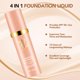 thumbnail image 2 of Foundation Botagus, espectro de luz 4 en 1 con SPF50, paquete de 2, 2 of 8