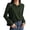 Army Green, variant on PRETTYGARDEN Womens Long Sleeve Collared Polo Sweater V Neck Knit Ribbed Business Casual Pullover Sweaters Fall Outfits