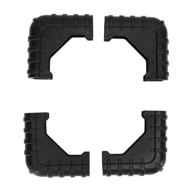 Juego de 4 protectores de suelo antideslizantes para sillas de camping plegables, almohadillas duraderas para los pies y protectores de patas para sillas de exterior